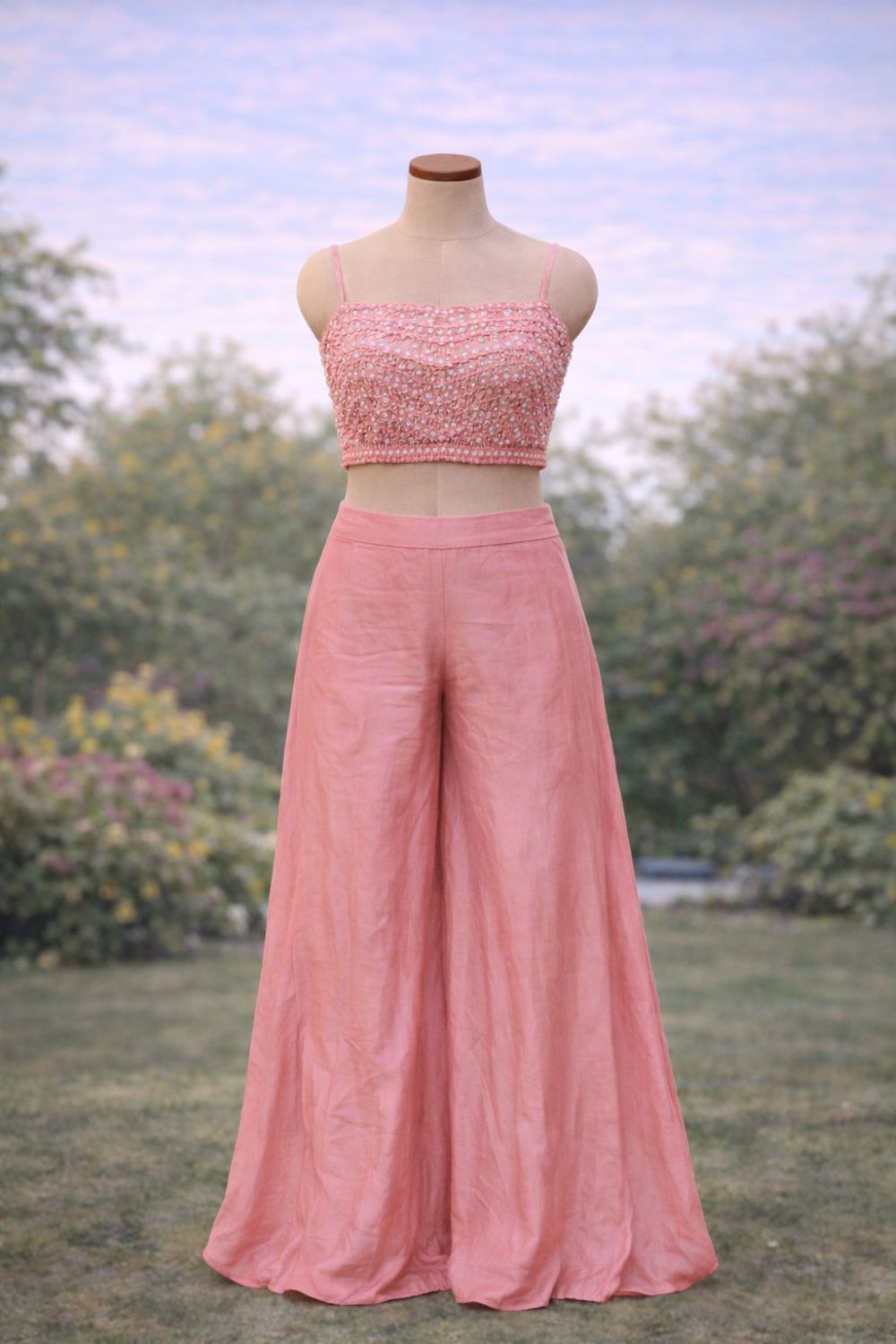 Palazzo Party Set (Pink)