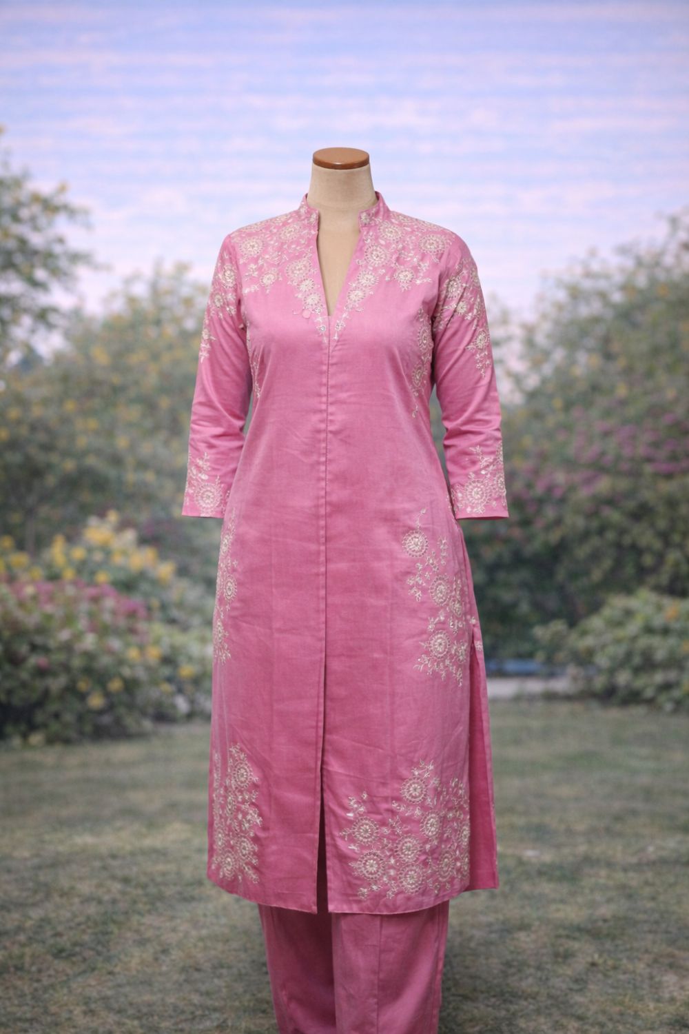 Embroidered Co-ord Set