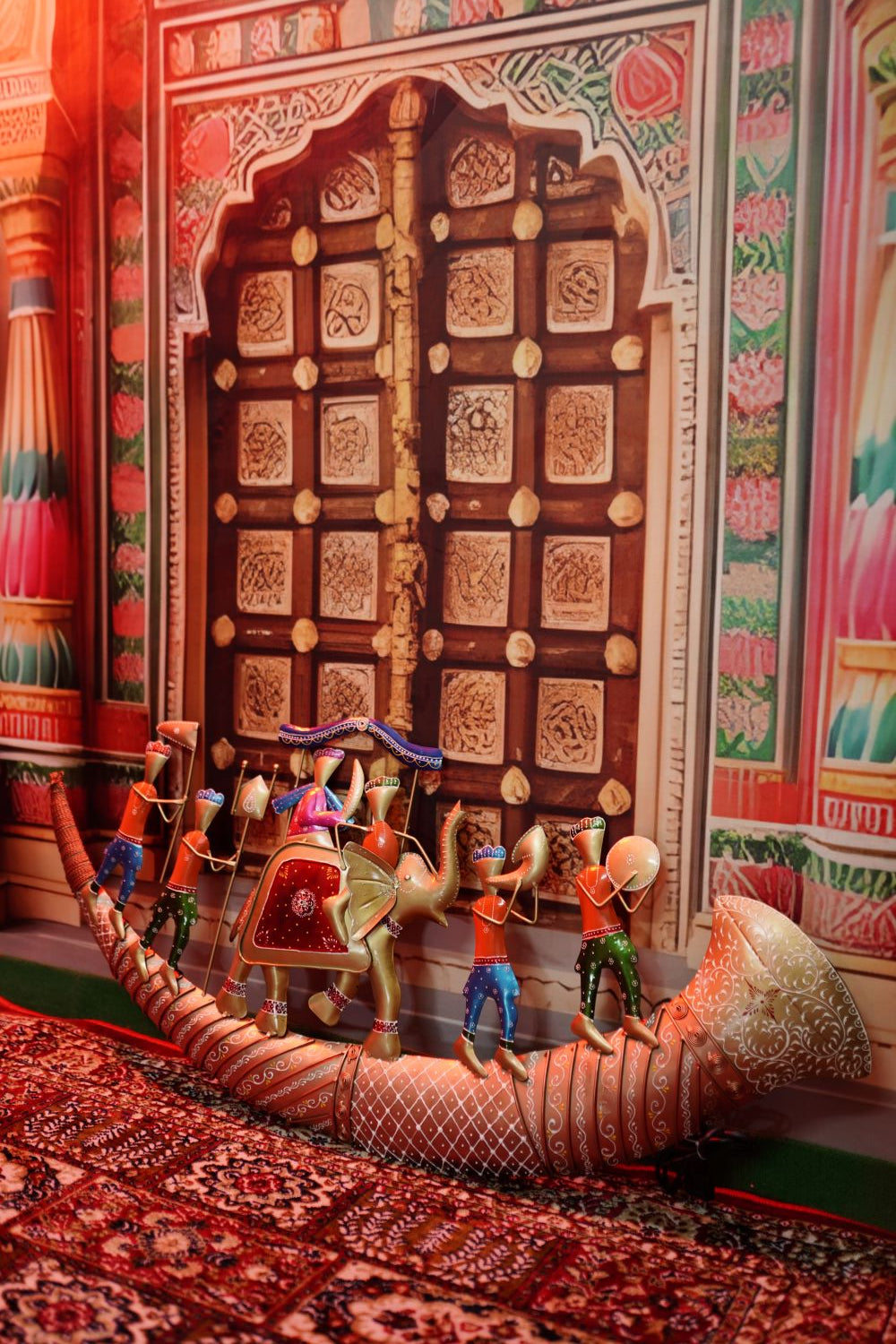 Royal Bharat Metal LED Wall Art