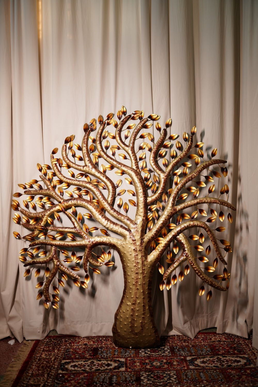 Metal Multicolour Large Tree Wall Art