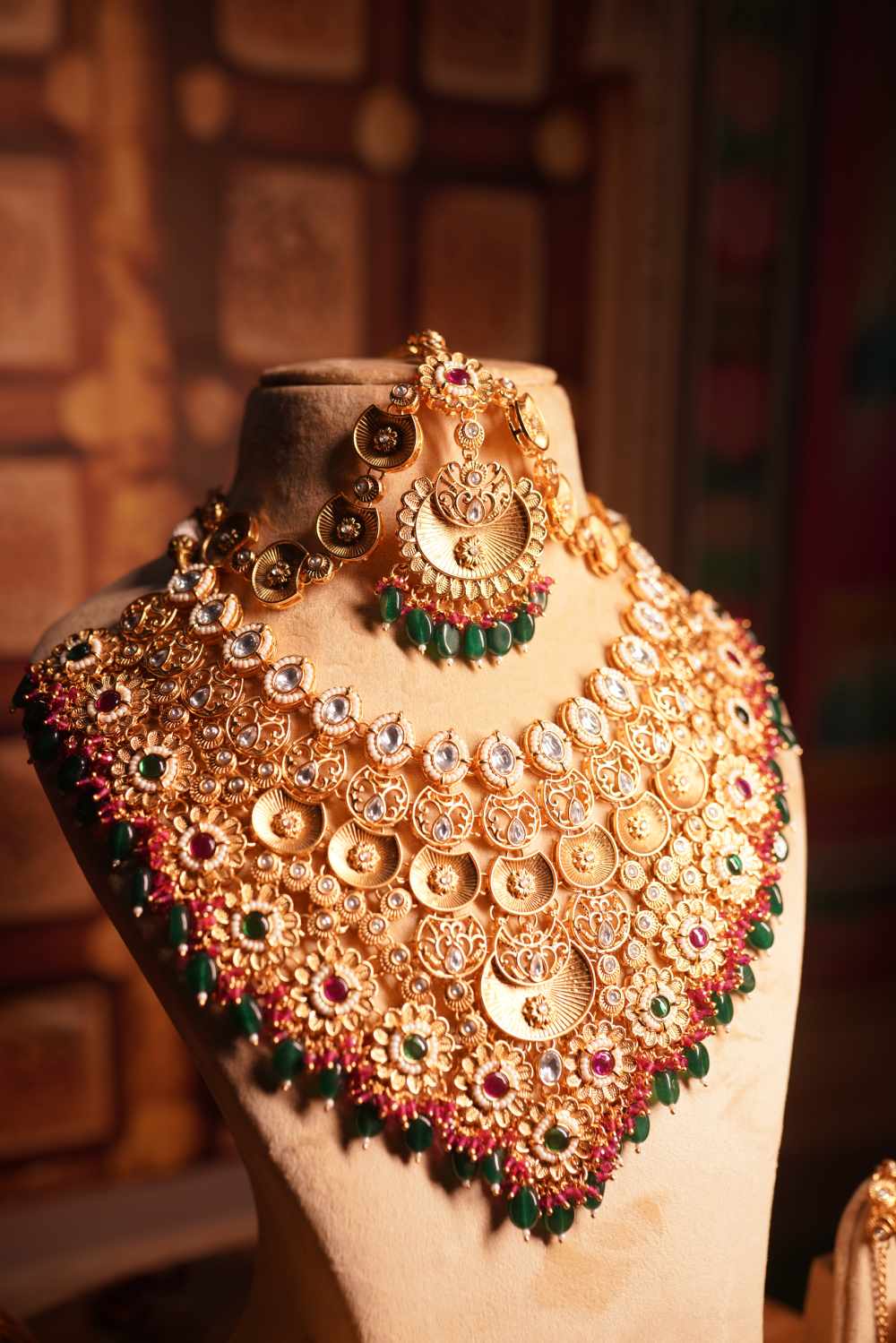 Grand Multi-Strand Bridal Set