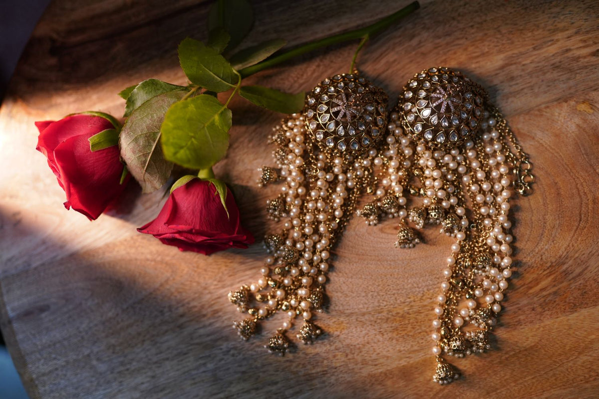 Pearl & Gold Bridal Kalire