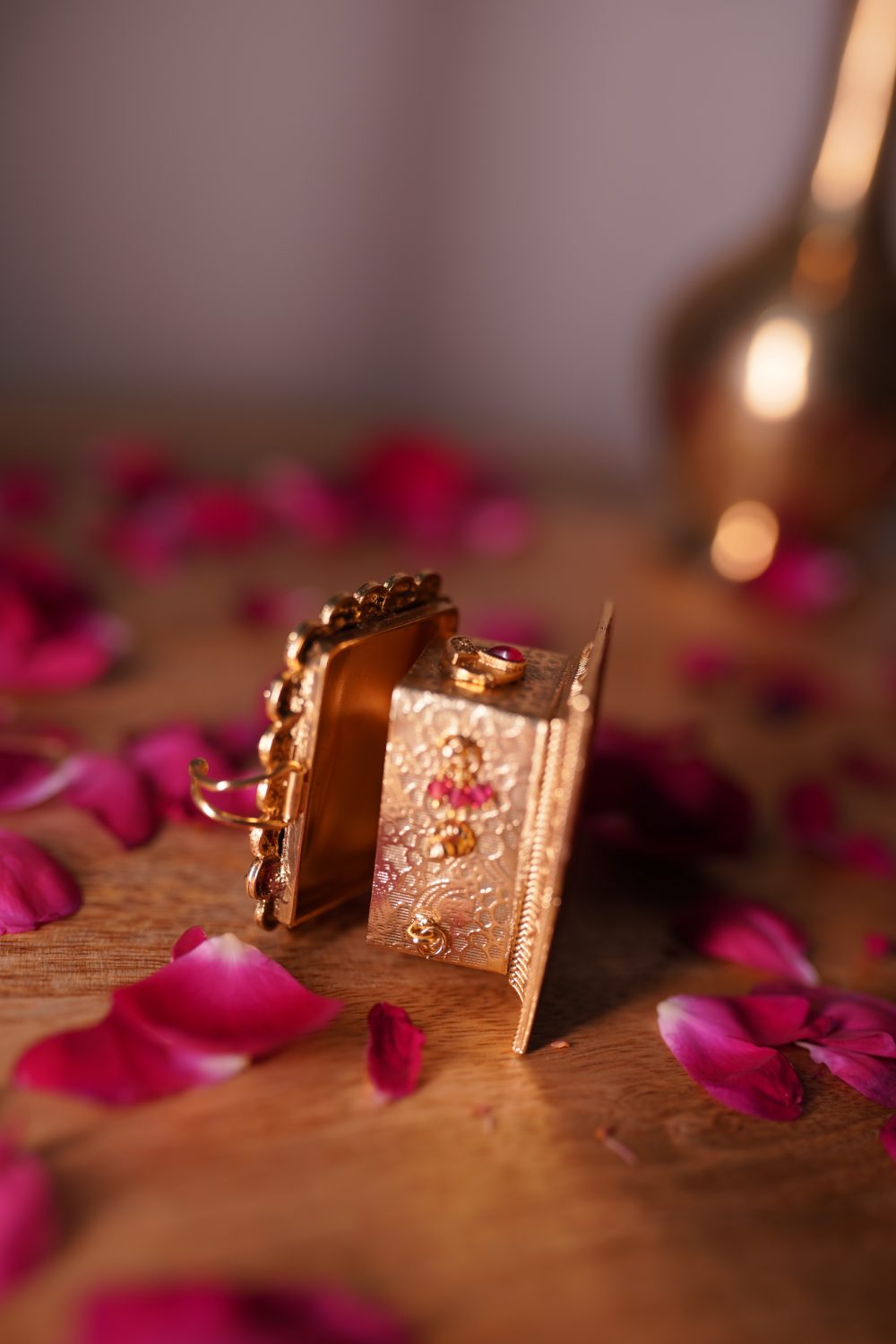 Rectangular Sindoor Box