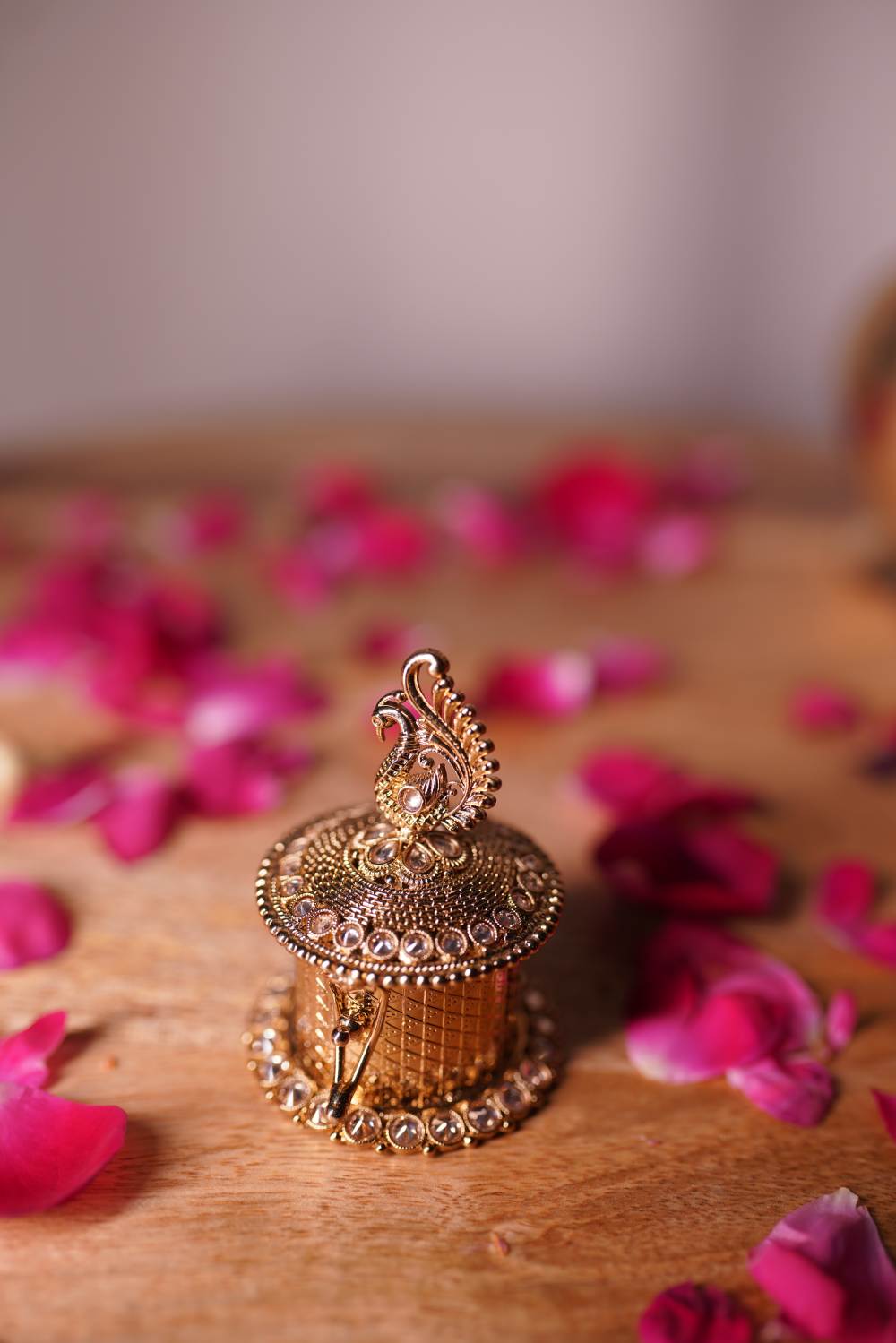 Peacock Sindoor Box