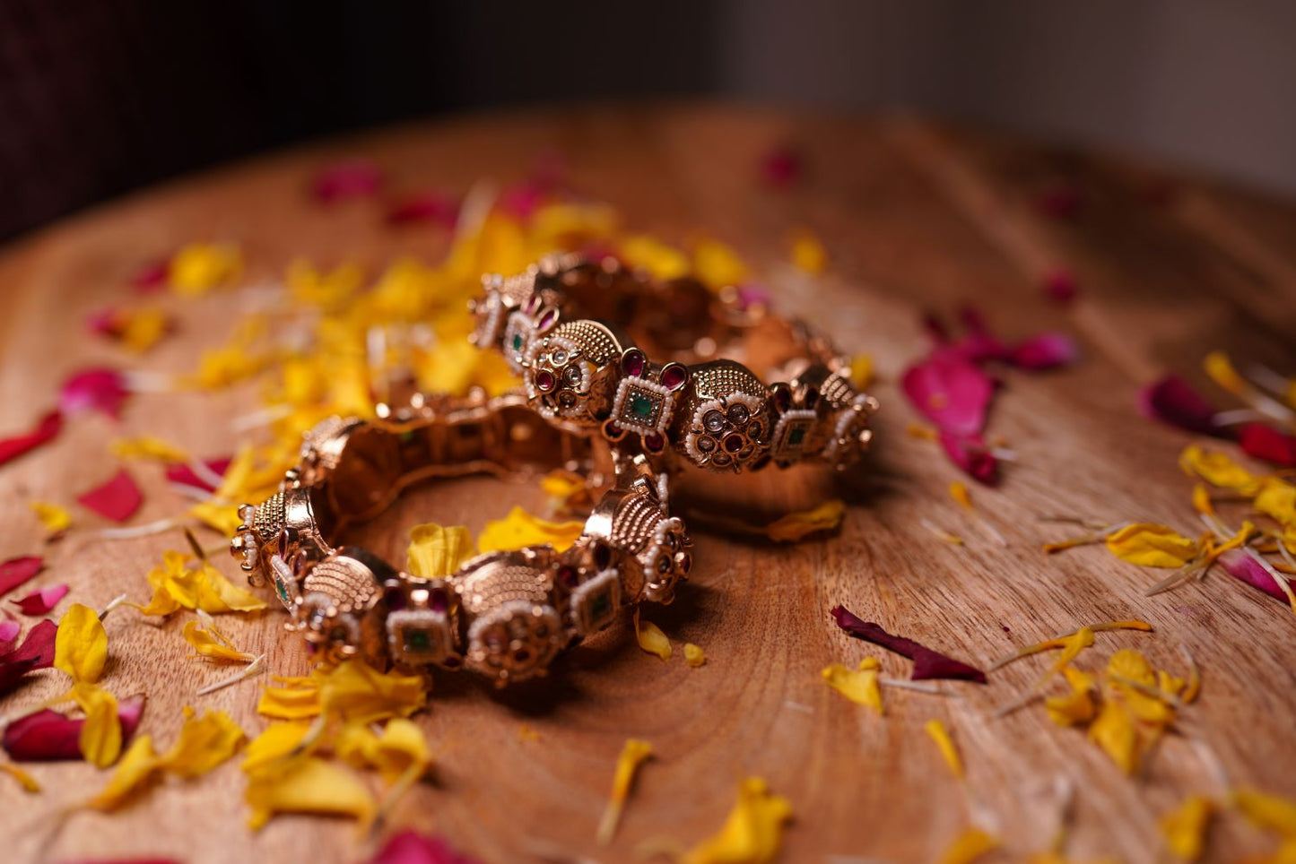 Kundan Gemstone Bangle