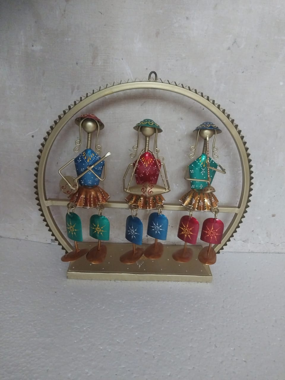 New Jhula Musician Metal Wall Art