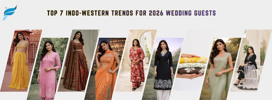 Indo-Western Wedding Guest Dress 2026 - Fashiyano