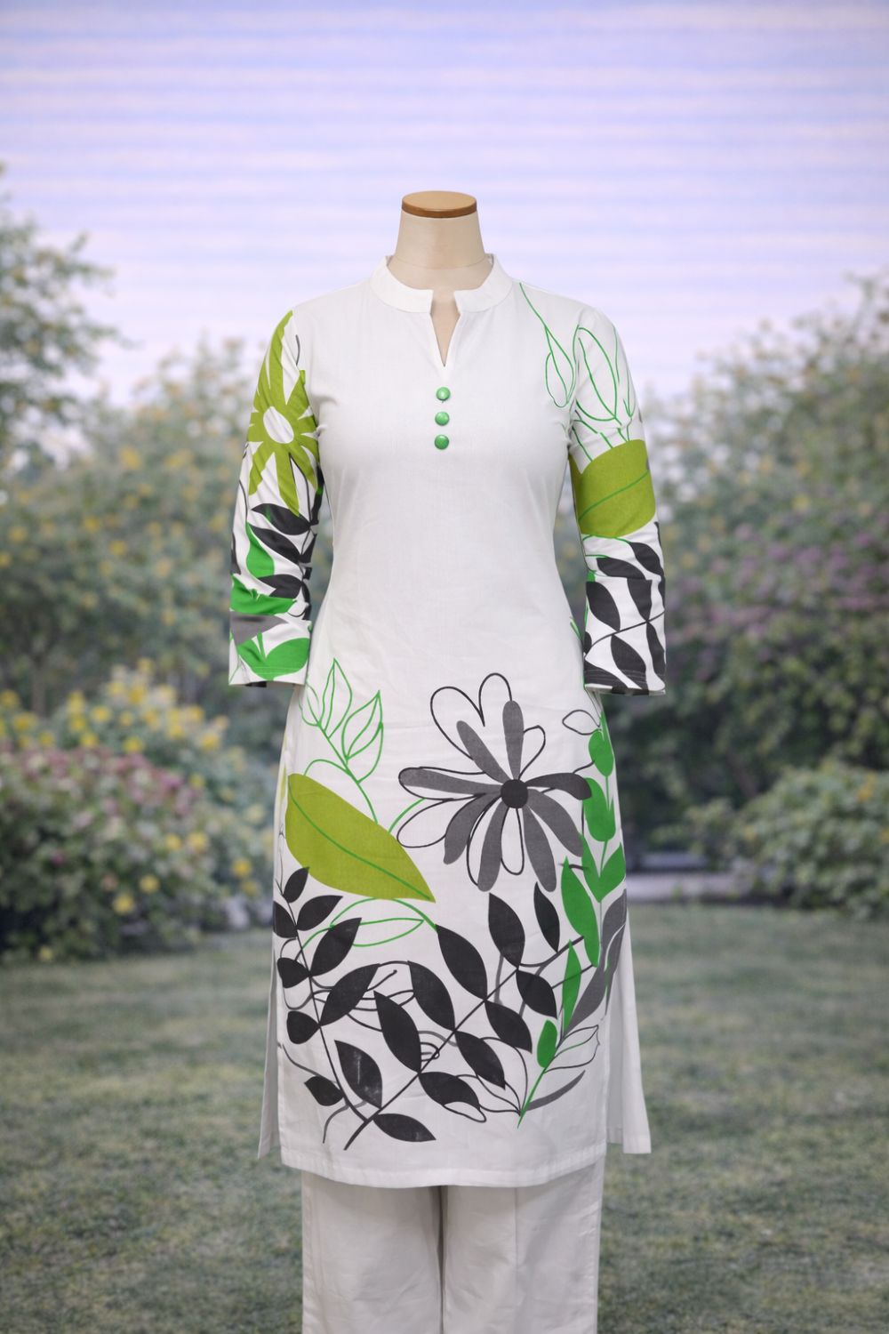 Leaf Print Co-ord Set