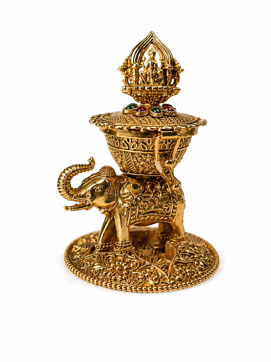Elephant Brass Box