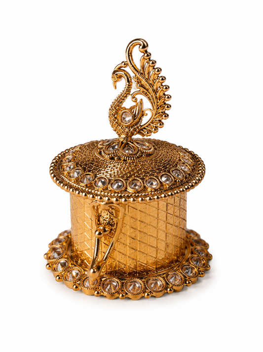 Peacock Sindoor Box
