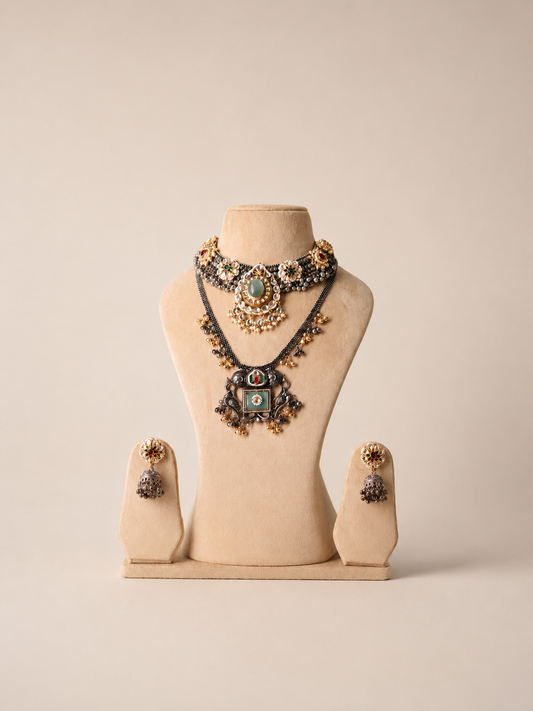 Royal Heritage Layered Necklace Set
