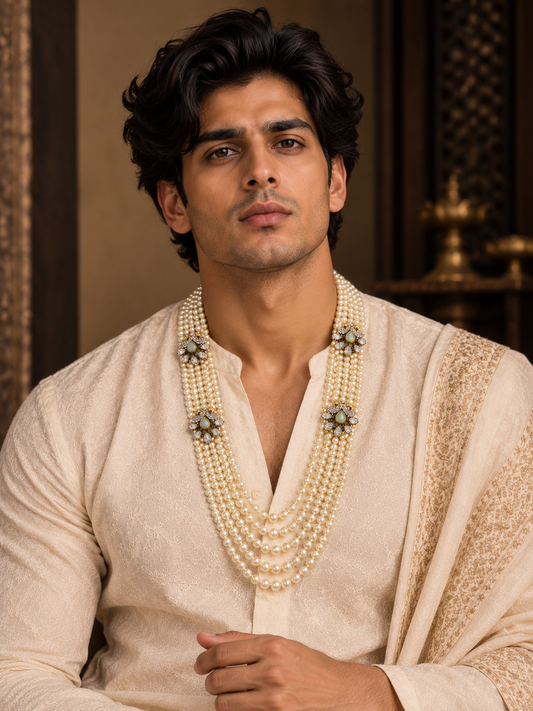 Pearl Heritage Layered Mala