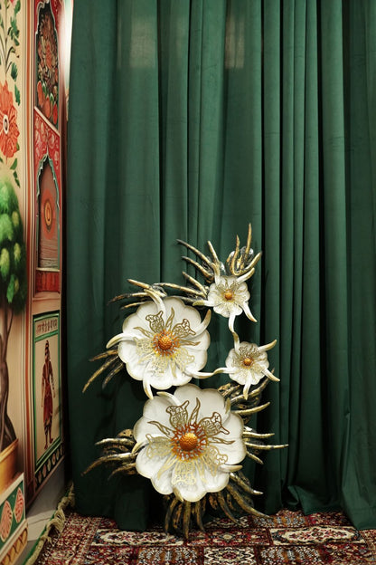 Cactus Flower Dome Metal Wall Art