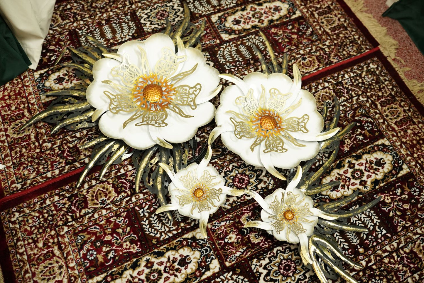 Cactus Flower Dome Metal Wall Art