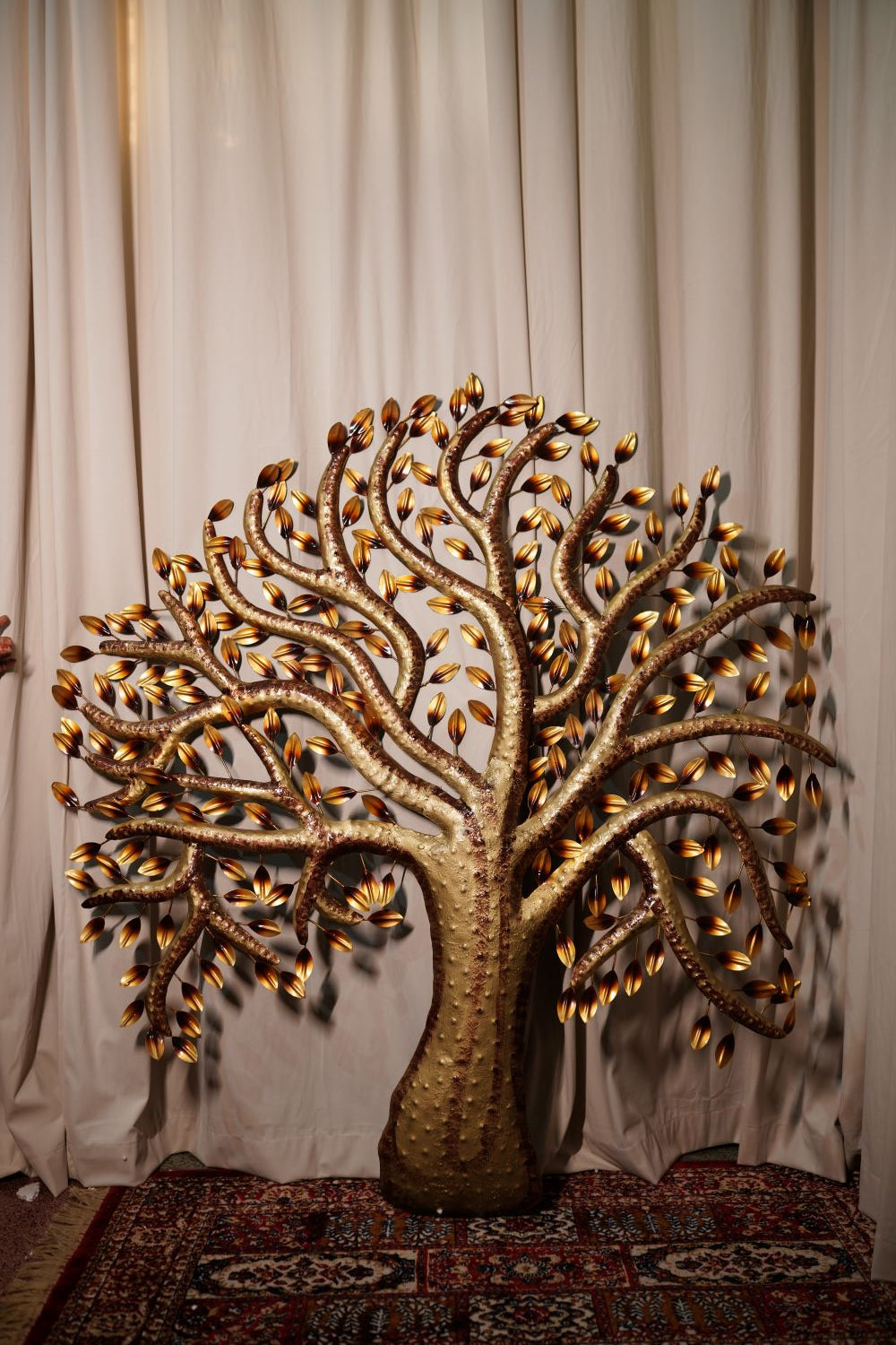 Metal Multicolour Large Tree Wall Art