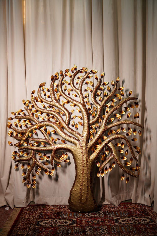 Metal Multicolour Large Tree Wall Art