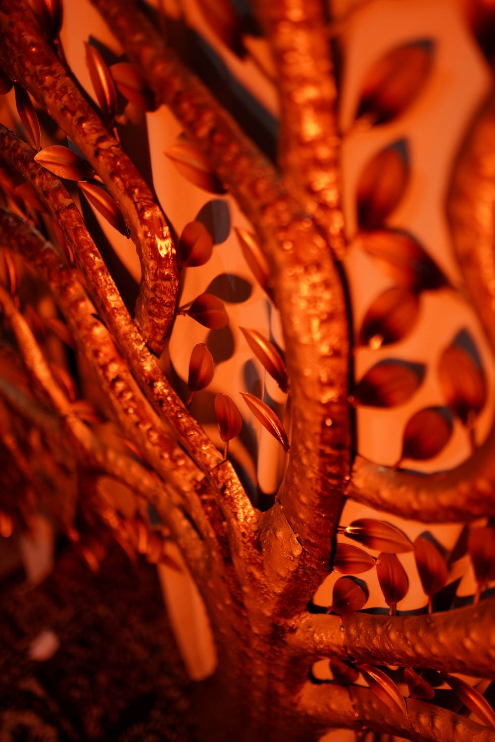 Metal Multicolour Large Tree Wall Art