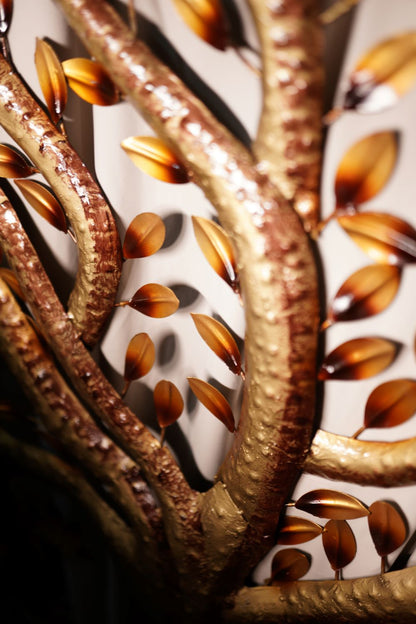 Metal Multicolour Large Tree Wall Art