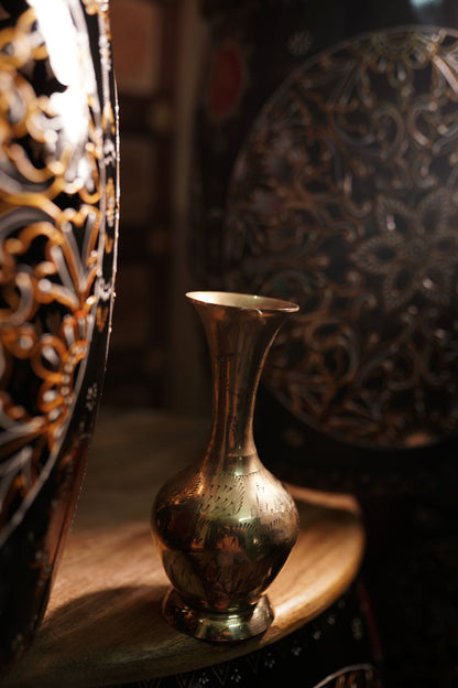 Black Handcrafted Jali Cut Indoor Metal Mudda Furniture