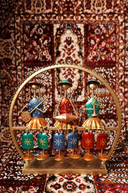 New Jhula Musician Metal Wall Art