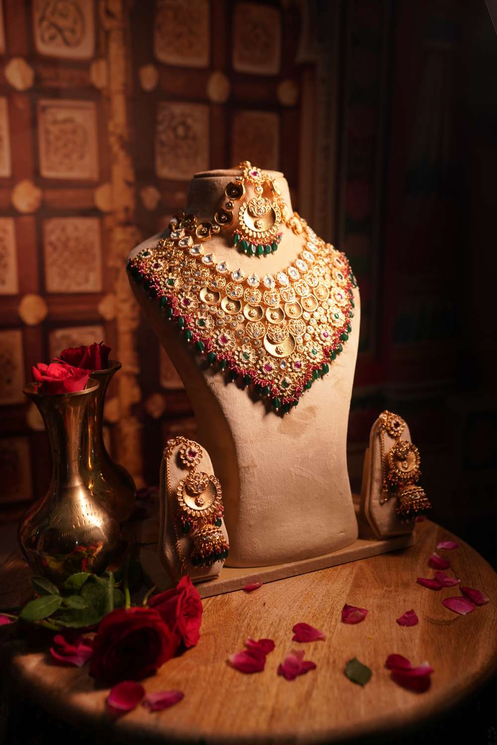 Grand Multi-Strand Bridal Set