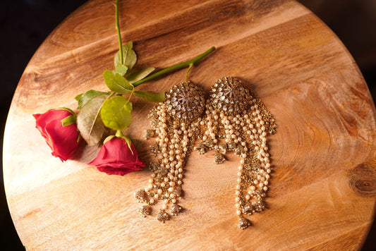 Pearl & Gold Kalire - Bridal Bangles