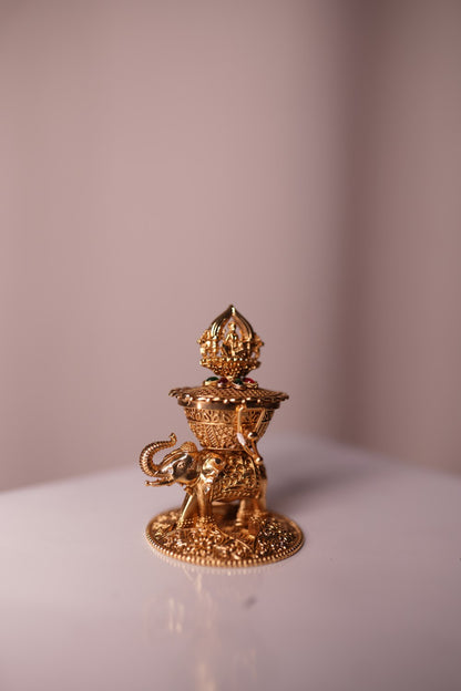 Elephant Brass Box