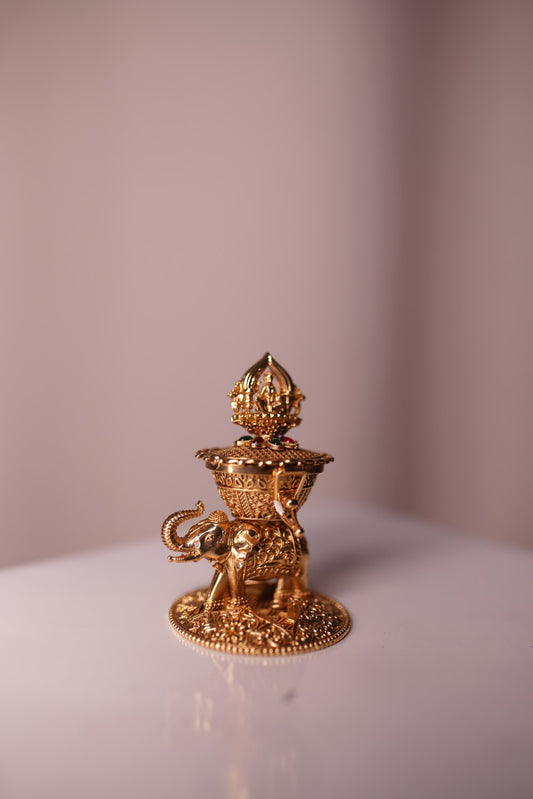 Elephant Brass Box