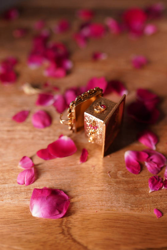 Rectangular Sindoor Box