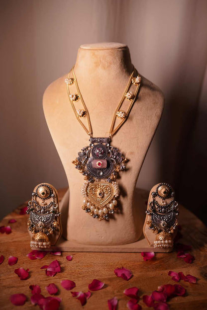 Motif Dual-Tone Necklace