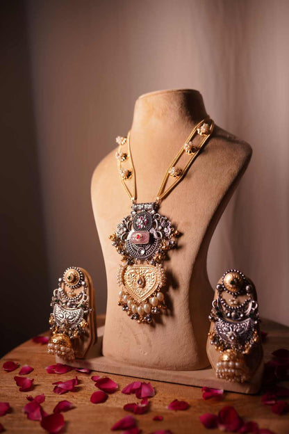 Motif Dual-Tone Necklace