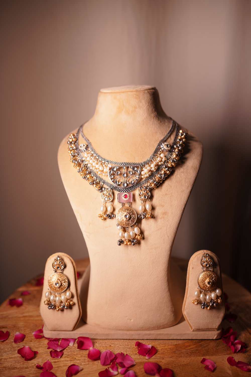 Dual-Tone Oxidized Necklace