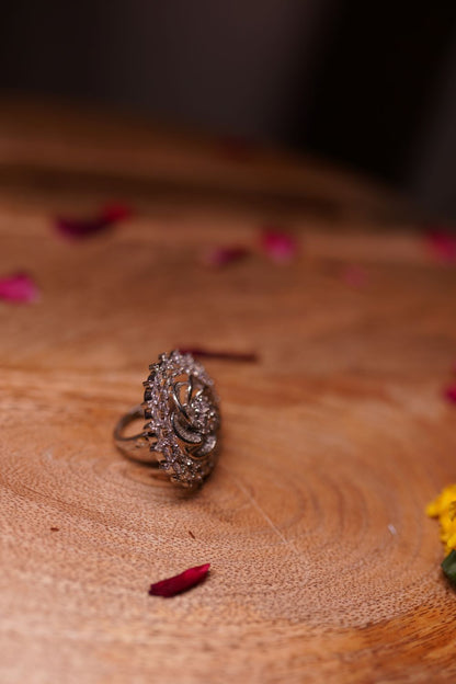 Oxidized Silver Ring