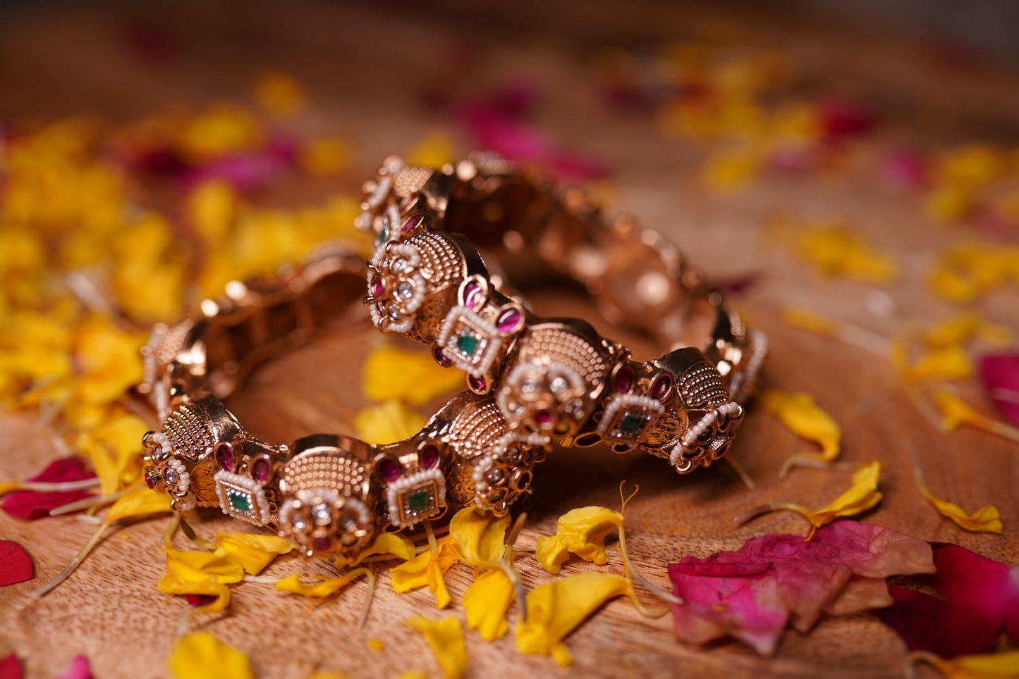 Kundan Gemstone Bangle