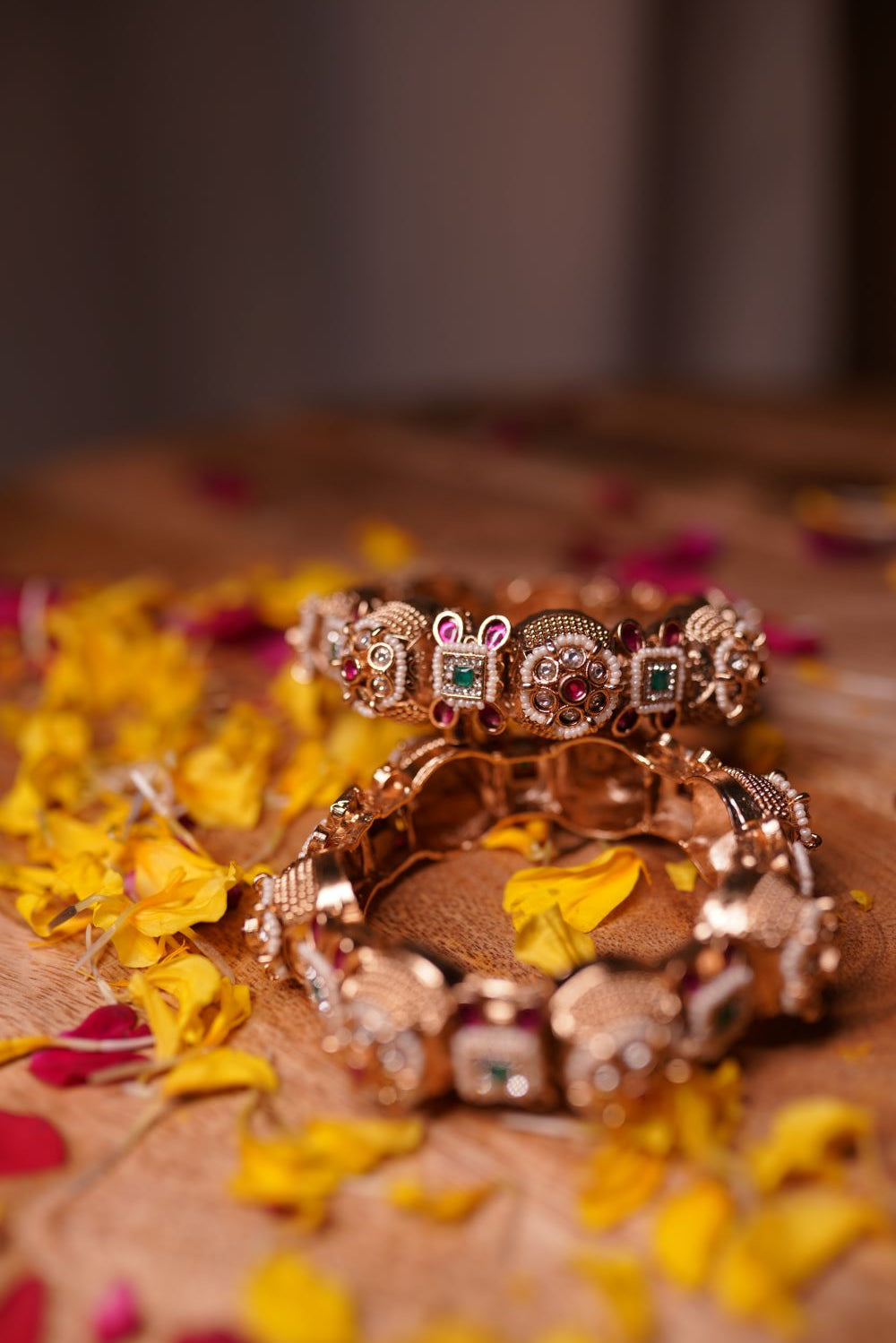 Kundan Gemstone Bangle