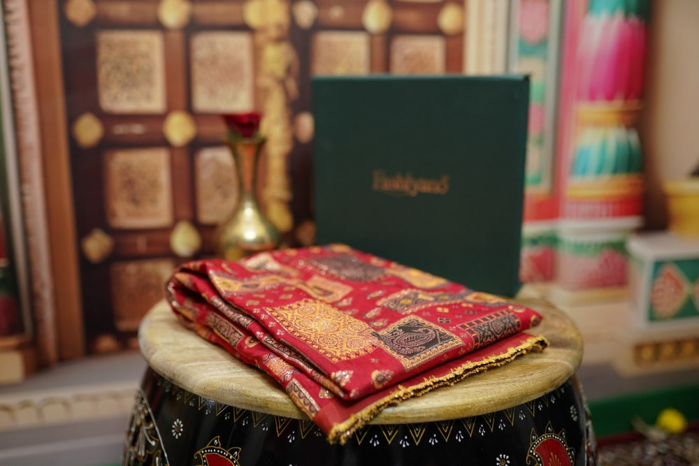 Brocade Silk Dupatta