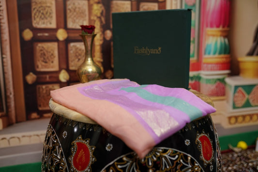 Pastel Striped Dupatta