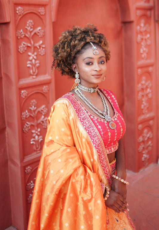 Ombre Bridal Lehenga