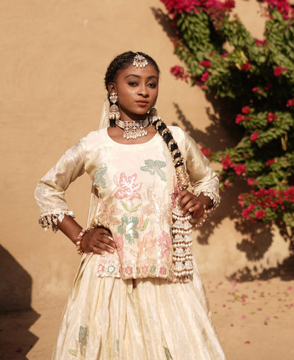 Pastel Bloom Punjabi Set