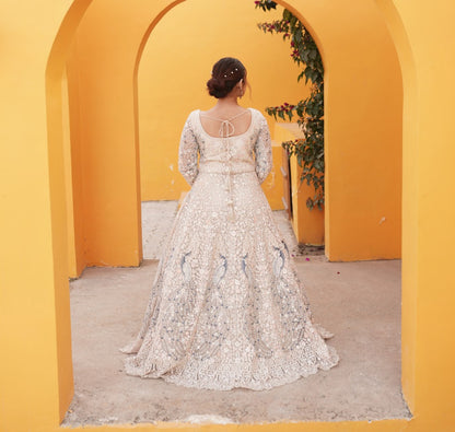 Ivory Pearl Bridal Gown