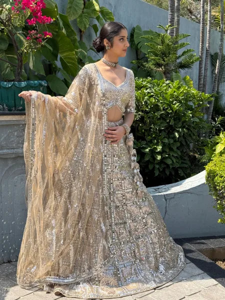 Mirror Bridal Lehenga
