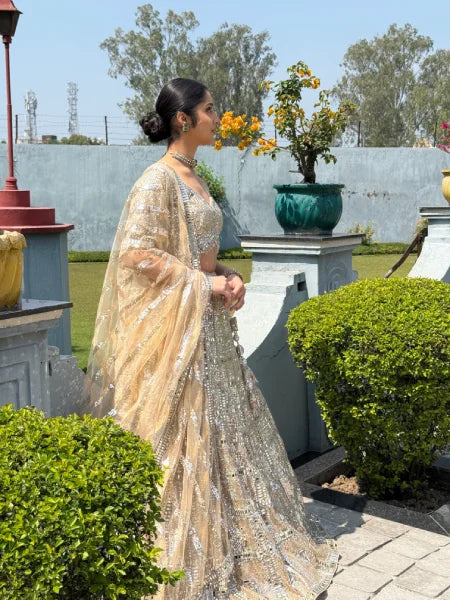 Mirror Bridal Lehenga