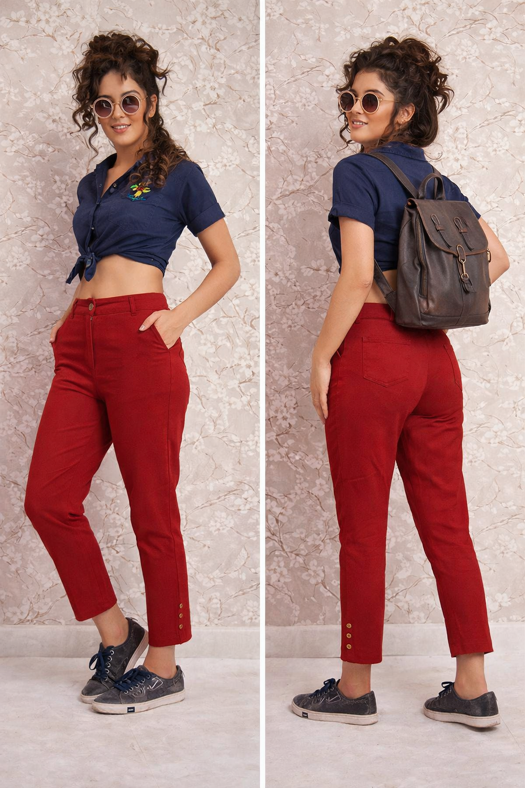 Slim Cigarette Pants