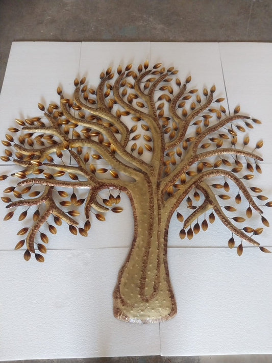 Metal Multicolour Large Tree Wall Art